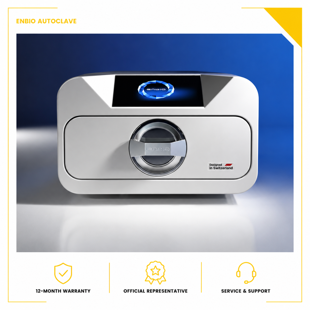 ENBIO S Class B Medical Steam Sterilizer