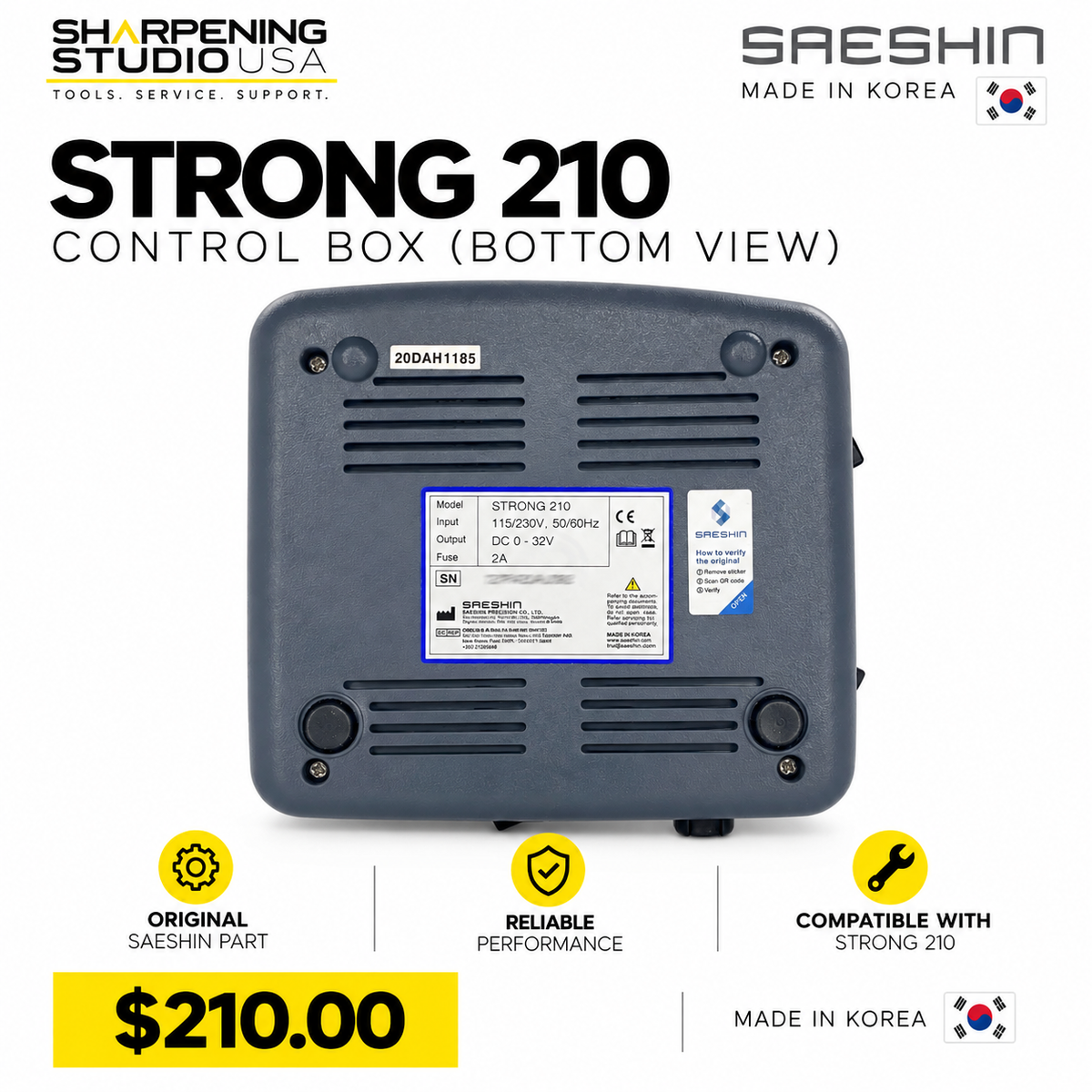 Saeshin Strong 210 / 105L Professional Nail Drill